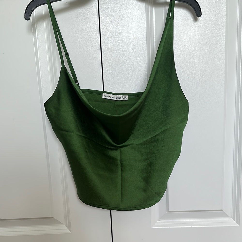 Abercrombie & Fitch Green Camisole